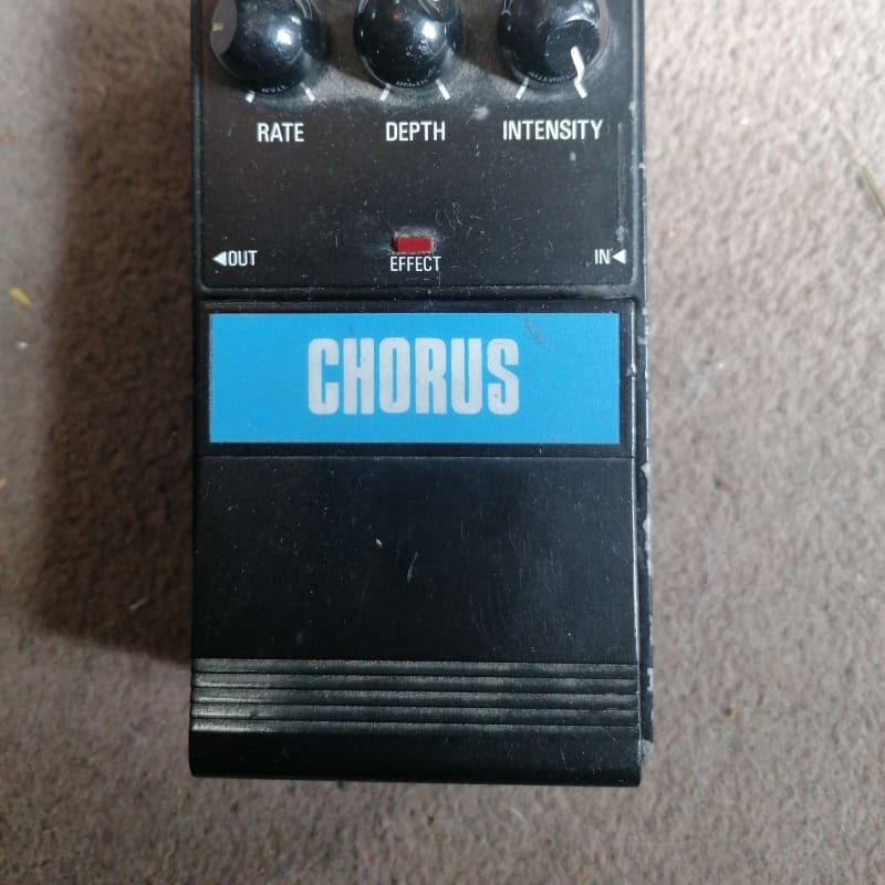 1980s Aria CH-5 Chorus Black - used Aria                Chorus   Guitar Effect Pedal