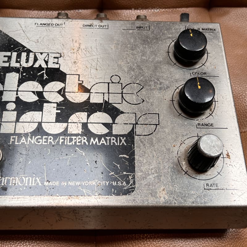 1978 - 1981 Electro-Harmonix Deluxe Electric Mistress V1 Silve... - used Electro-Harmonix                   Guitar Effect Pedal