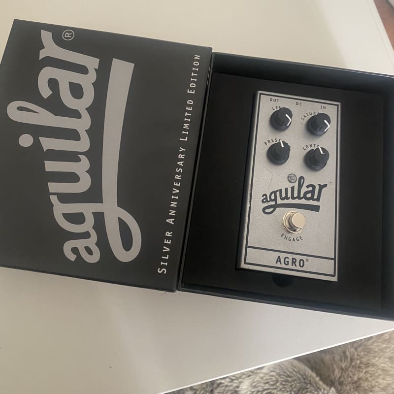 Aguilar Agro Silver - used Aguilar                    Overdrive Bass Guitar Effect Pedal