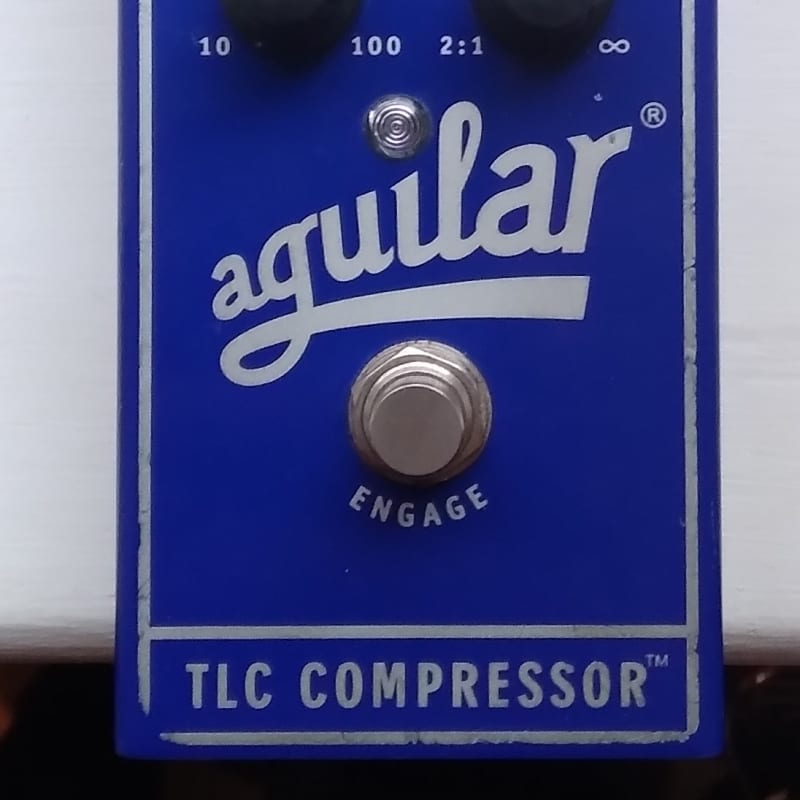 2010s Aguilar TLC Bass Compressor Blue - used Aguilar             EQ      Guitar Effect Pedal