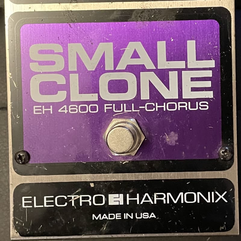 1980s Electro-Harmonix Small Clone EH4600 Mini-Chorus Purple /... - used Electro-Harmonix                Chorus   Guitar Effect Pedal