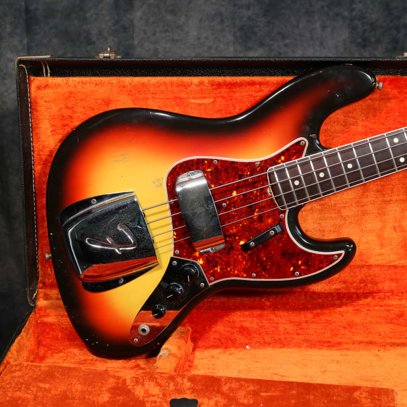1966 Fender Jazz Bass Sunburst - used Fender                    Bass  Guitar Effect Pedal