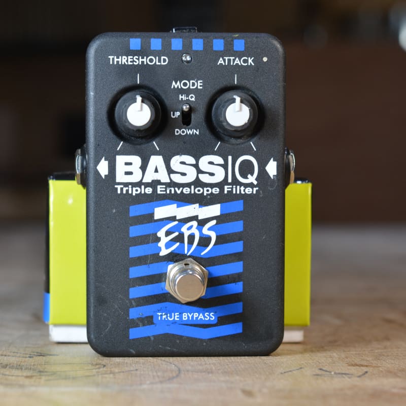 2010s EBS BassIQ Triple Envelope Filter Pedal Black - used EBS                     Envelope Guitar Effect Pedal