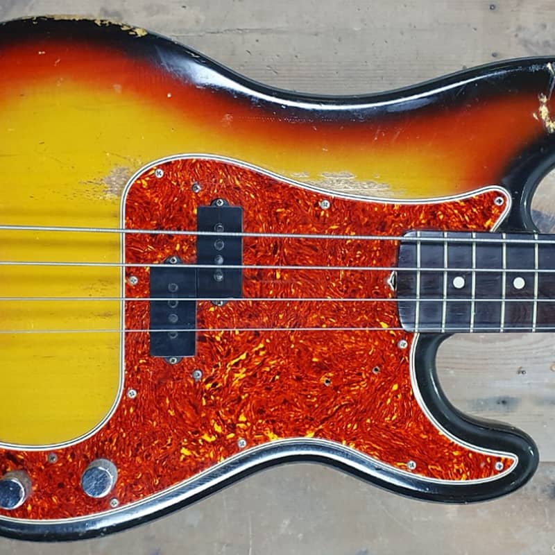 1965 Fender Precision Sunburst - used Fender                    Bass  Guitar Effect Pedal