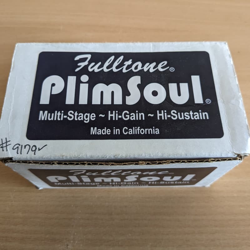 2000s Fulltone PlimSoul Black - used Fulltone                   Guitar Effect Pedal