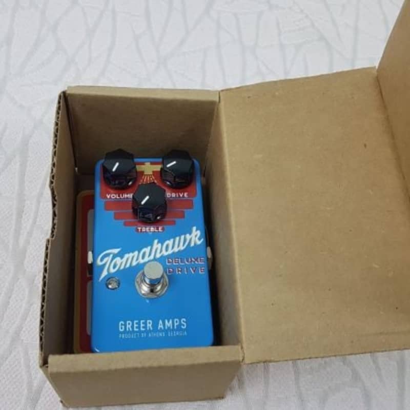 Greer Tomahawk Deluxe Drive Pedal - used Greer                   Guitar Effect Pedal