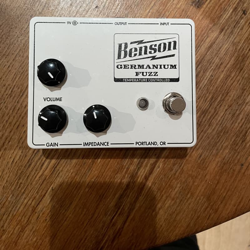 2021 - Present Benson Amps Germanium Fuzz Snow White - used Benson Amps  Volume          Fuzz       Guitar Effect Pedal