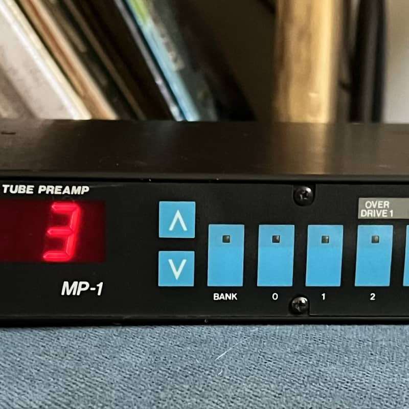 1990s A/DA MP-1 Guitar Preamp fitted with SS Mod Black - used A/DAPreamp                   Guitar Effect Pedal