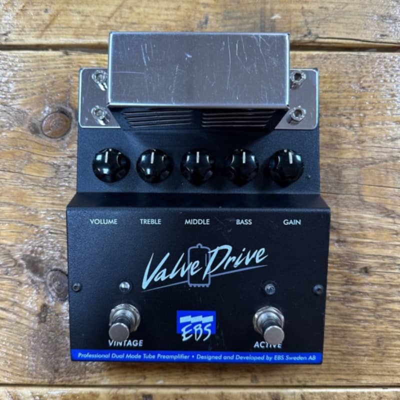 EBS Valve Drive Bass Preamp Pedal - used EBS       Preamp             Bass  Guitar Effect Pedal
