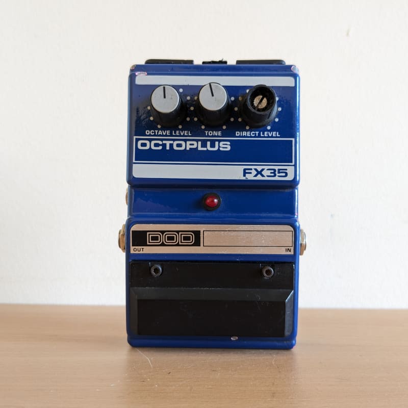 1990s DOD Octoplus FX35 Blue - used DOD        Octave           Guitar Effect Pedal
