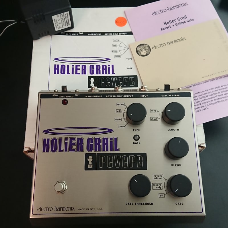 1990s Electro-Harmonix Holier Grail Metal - used Electro-Harmonix     Reverb              Guitar Effect Pedal