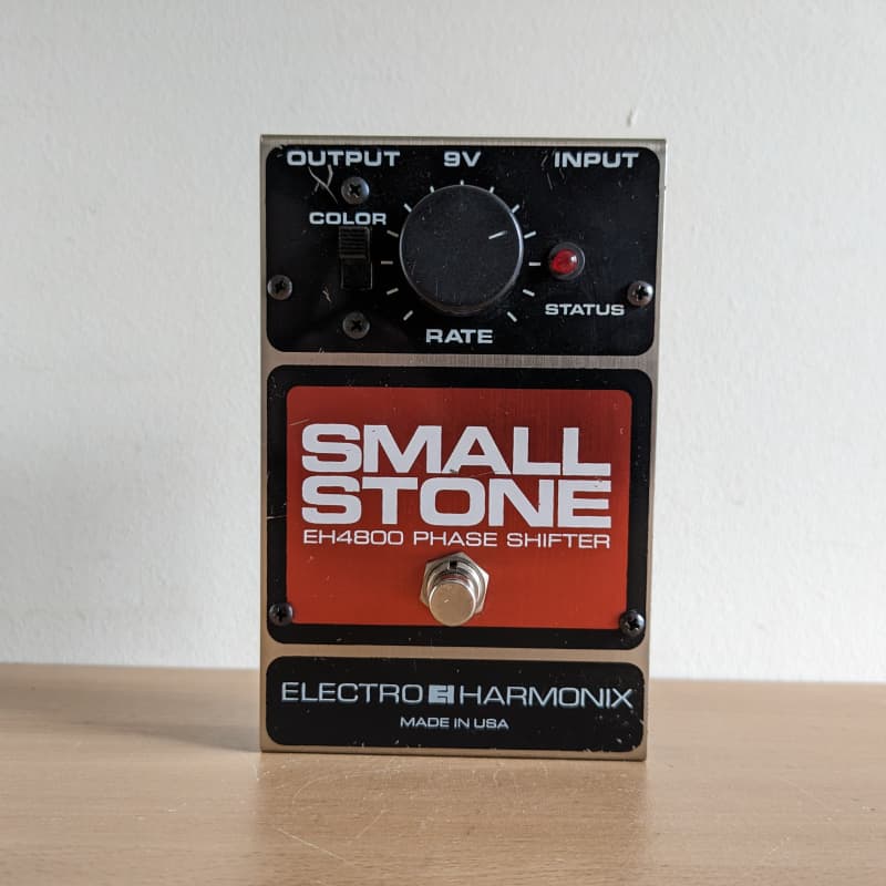 1990s Electro-Harmonix Small Stone EH4800 Phase Shifter V4 wit... - used Electro-Harmonix      Phaser             Guitar Effect Pedal