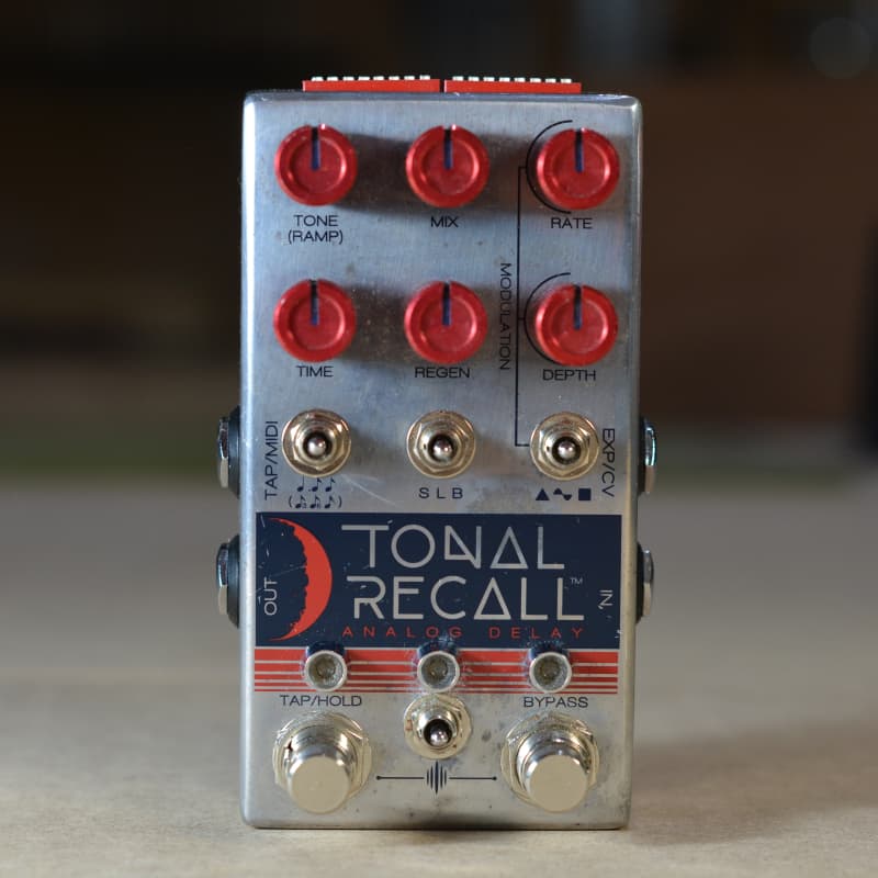 2017 - 2018 Chase Bliss Audio Tonal Recall RKM Red Knob Mod An... - used Chase Bliss Audio                   Guitar Effect Pedal