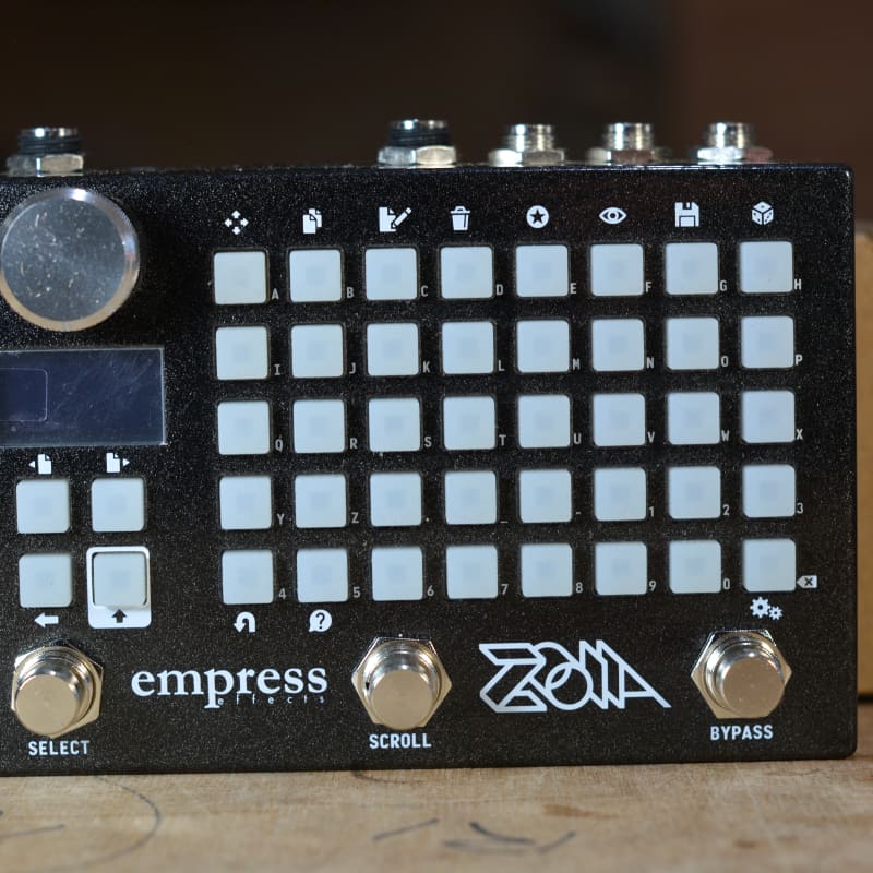 2010s Empress Zoia Compact Grid Controller Black - used Empress                   Guitar Effect Pedal