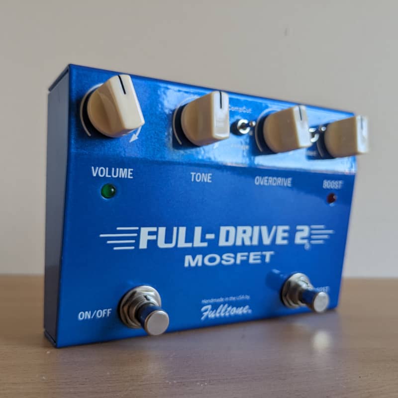 2000s Fulltone Full-Drive 2 Mosfet Blue - used Fulltone       Overdrive            Guitar Effect Pedal