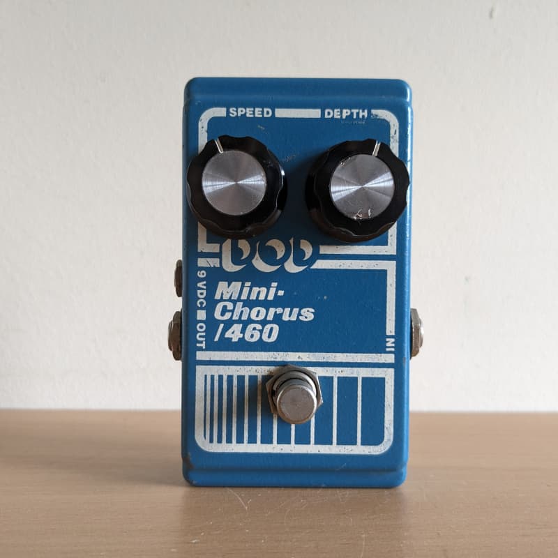 1980s DOD Mini Chorus 460 Blue - used DOD                Chorus   Guitar Effect Pedal