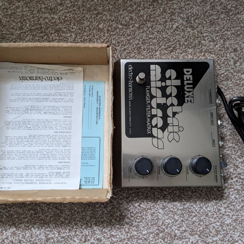 1978 - 1981 Electro-Harmonix Deluxe Electric Mistress V1 Silve... - used Electro-Harmonix                   Guitar Effect Pedal