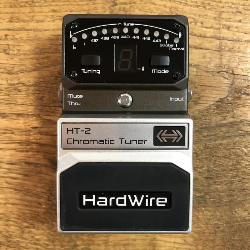 2010s DigiTech Hardwire HT-2 Chromatic Tuner Green - used DigiTech                   Guitar Effect Pedal