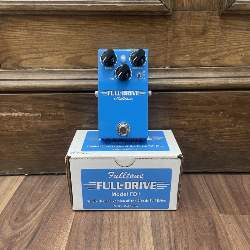 2022 Fulltone TPC-FULLTONE-FD1 Blue - used Fulltone                   Guitar Effect Pedal