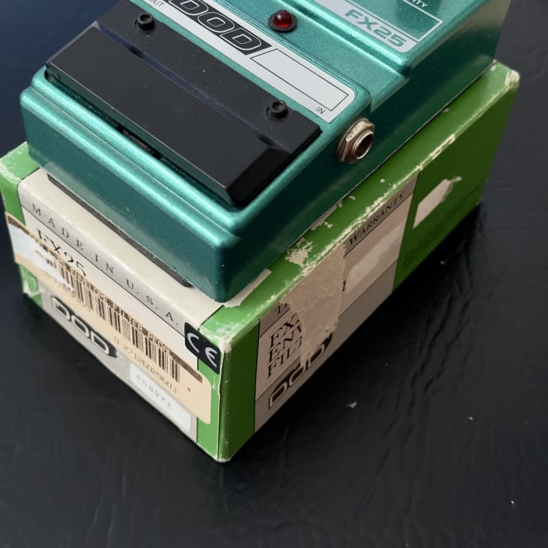 1983 DOD FX25 Envelope Filter Green - used DOD Wah                 Analogue Guitar Effect Pedal