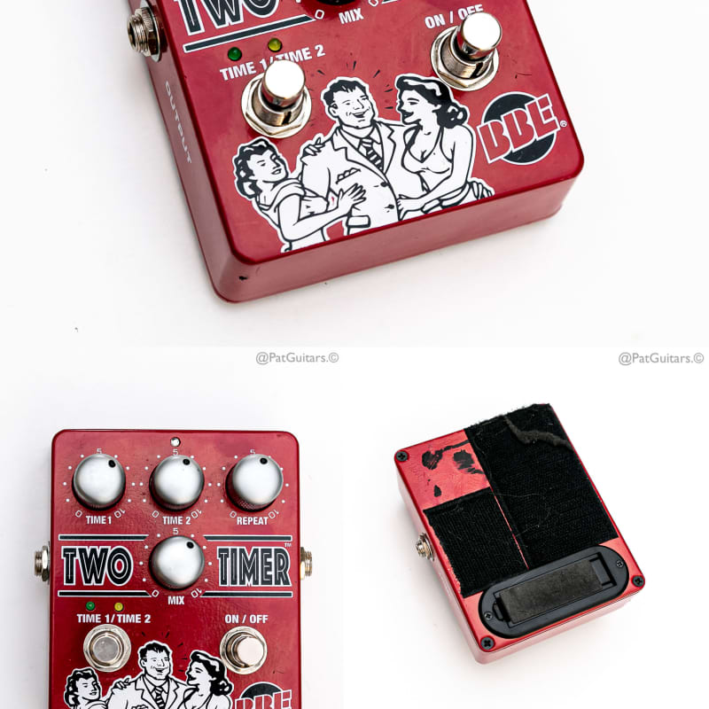 2010s BBE Two Timer Red - used BBE               Delay   Analogue Guitar Effect Pedal