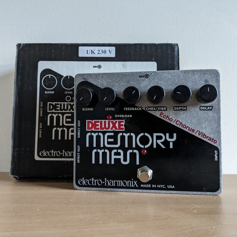 2008 - Present Electro-Harmonix Deluxe Memory Man 550Ms Analog... - used Electro-Harmonix                  Analogue Guitar Effect Pedal