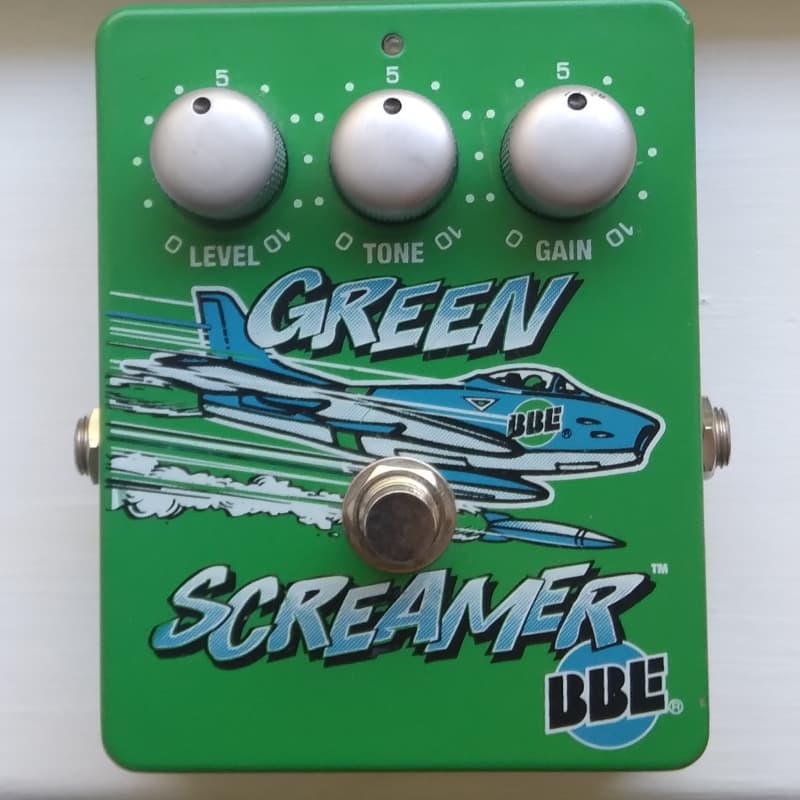 2011 BBE Green Screamer Green - used BBE                   Guitar Effect Pedal