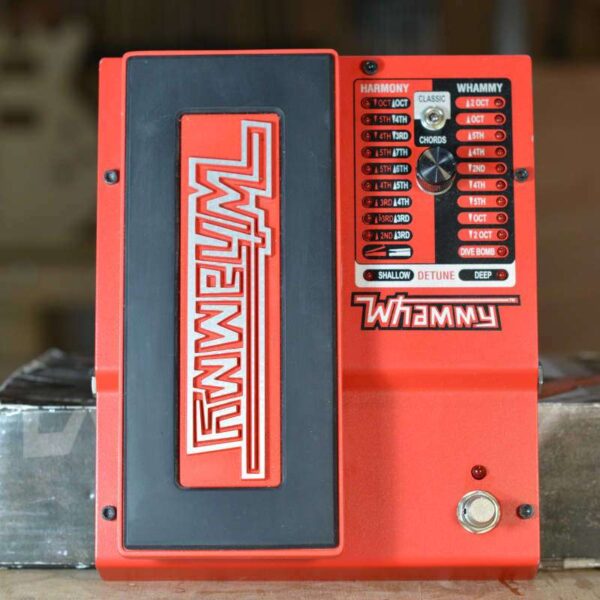 2010s DigiTech Whammy 5 Pitch Shift Pedal Red - used DigiTech Guitar Effect Pedal