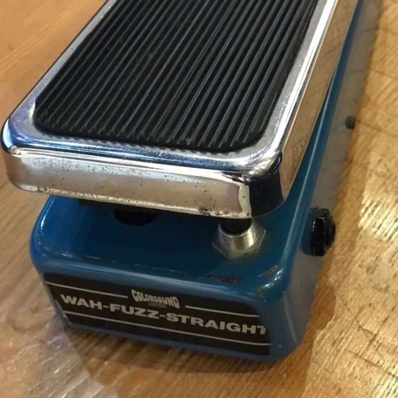 1970's Colorsound Wah-Fuzz-Straight Pedal Blue - used Colorsound                   Fuzz   Guitar Effect Pedal