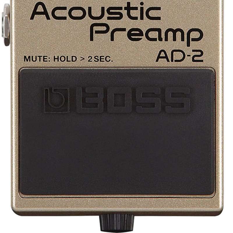 2016 - Present Boss AD-2 Acoustic Preamp Pedal Bronze - new Boss                     Guitar Effect Pedal Guitar Effect Pedal