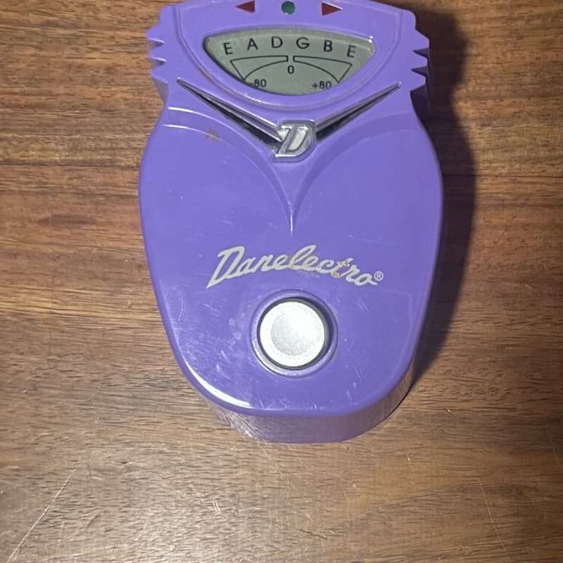 Danelectro Tuning pedal Purple - used Danelectro                     Guitar Effect Pedal Guitar Effect Pedal