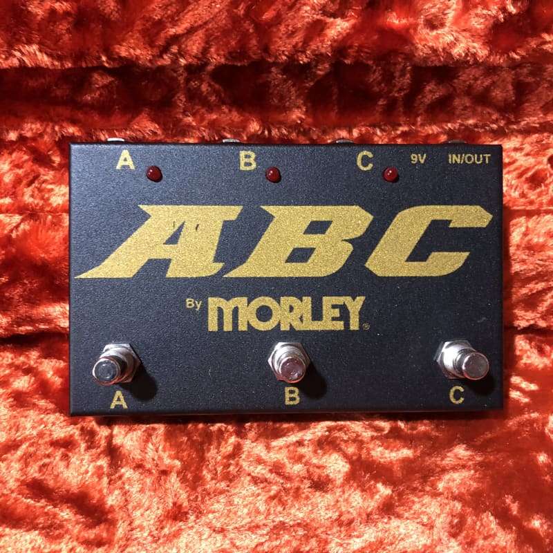 2020 Morley Gold Series ABC Selector Combiner Pedal Black - used Morley                     Guitar Effect Pedal Guitar Effect Pedal