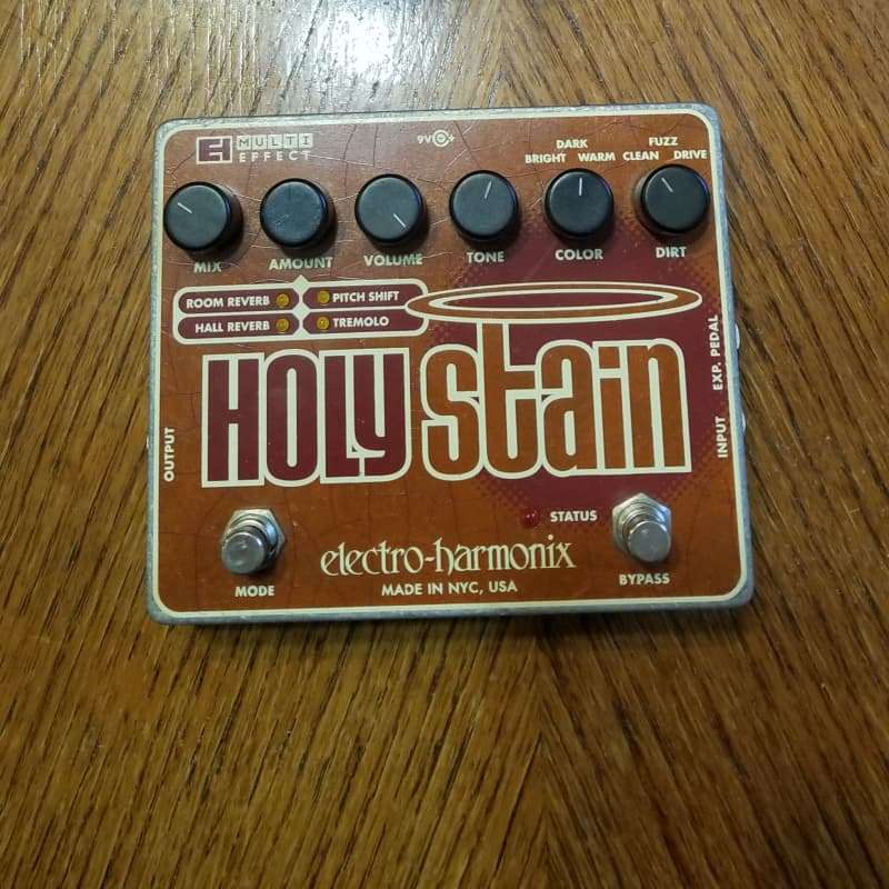 2008 - 2022 Electro-Harmonix Holy Stain Multi-Effects Pedal: D... - used Electro-Harmonix                    Bass  Multi-Effects Guitar Effect Pedal