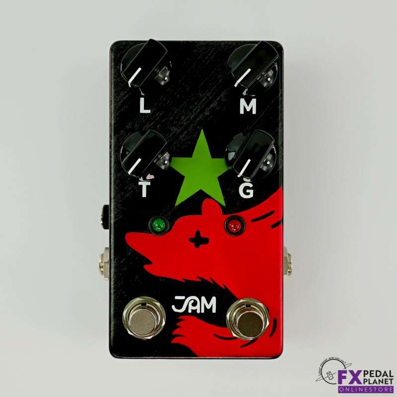 2018 - 2021 JAM Pedals Red Muck Bass Black - new JAM Pedals                 Distortion   Bass  Guitar Effect Pedal