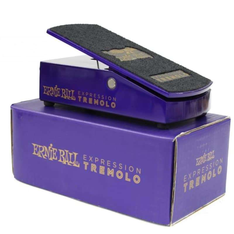 2010s Ernie Ball P06188 Expression Series Tremolo Pedal Purple - used Ernie Ball                     Expression Guitar Effect Pedal
