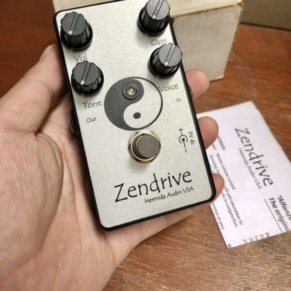 2010s Lovepedal Zendrive Black / Silver - used Lovepedal Guitar Effect Pedal