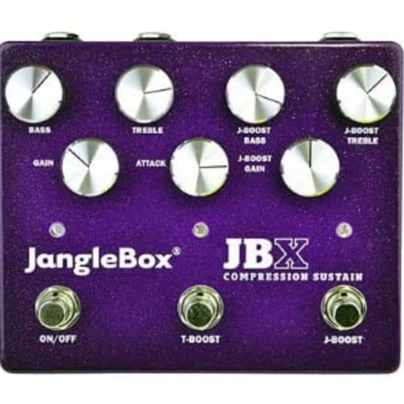 2023 JangleBox JBX Compressor Sustain Pedal Purple - new JangleBox                     Compressor Guitar Effect Pedal