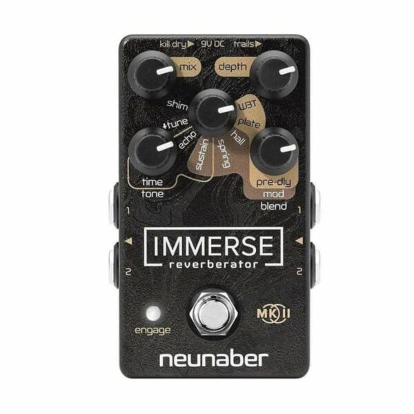 Neunaber Audio Immerse MKII Reverberator Effects Pedal Re - new Neunaber Audio Reverb Guitar Effect Pedal