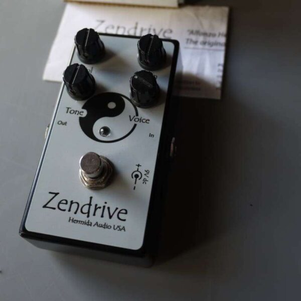 2010 Lovepedal Zendrive Black / silver - used Lovepedal Guitar Effect Pedal