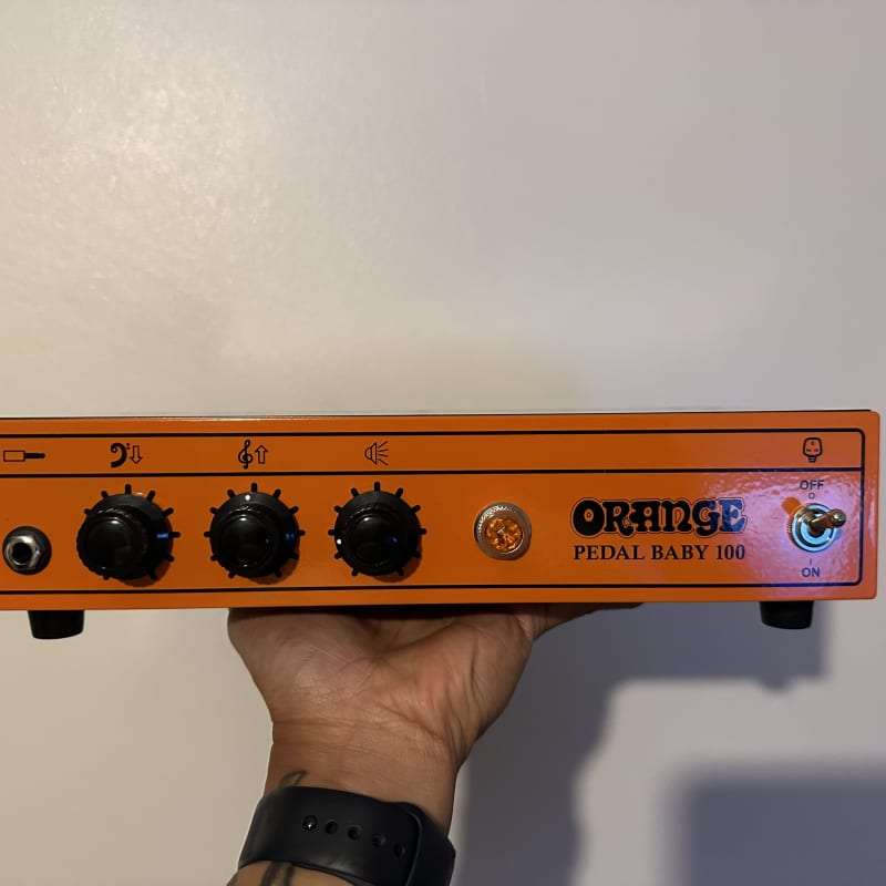 2019 - Present Orange Pedal Baby 100 Class A/B 100-Watt Solid ... - used Orange                     Guitar Effect Pedal Guitar Effect Pedal