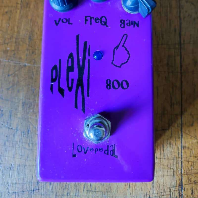 2010s Lovepedal Plexi 800 Purple - used Lovepedal                     Guitar Effect Pedal Guitar Effect Pedal