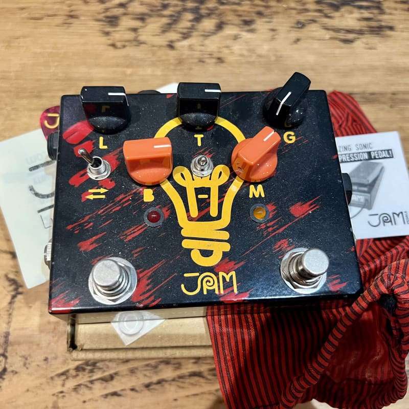 2010-20 JAM Pedals Lucydreamer supreme Hand painted black, red... - used JAM Pedals                     Guitar Effect Pedal Guitar Effect Pedal