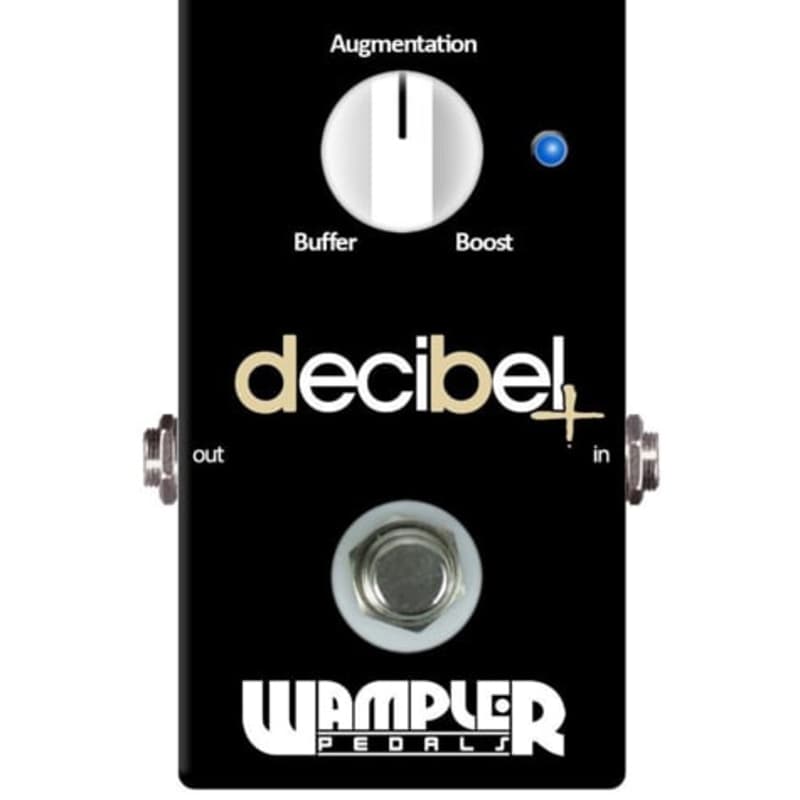 Wampler Decibel Plus Buffer Boost Guitar Pedal Buff - new Wampler                     Buffer Guitar Effect Pedal