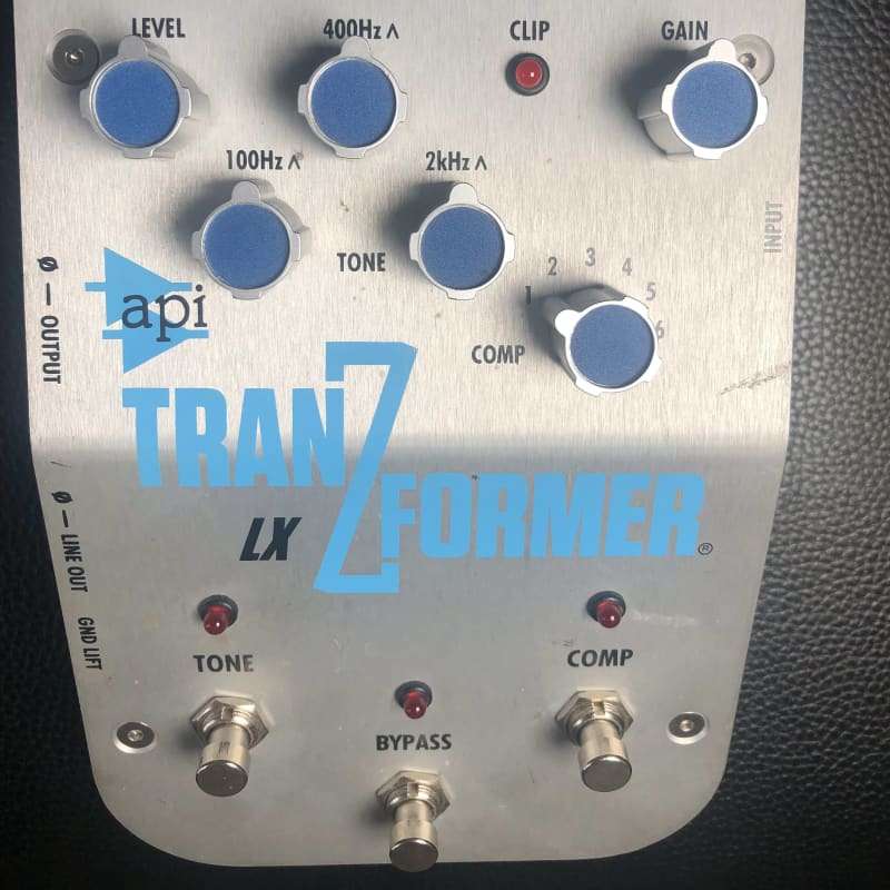 2020 API TranZformer LX Bass Pedal Silver - used API Guitar Effect Pedal  Guitar Effect Pedal