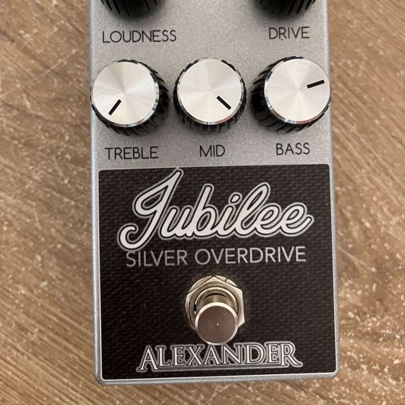 2010s Alexander Pedals Jubilee Silver Overdrive Silver - used Alexander Pedals                  Overdrive    Guitar Effect Pedal