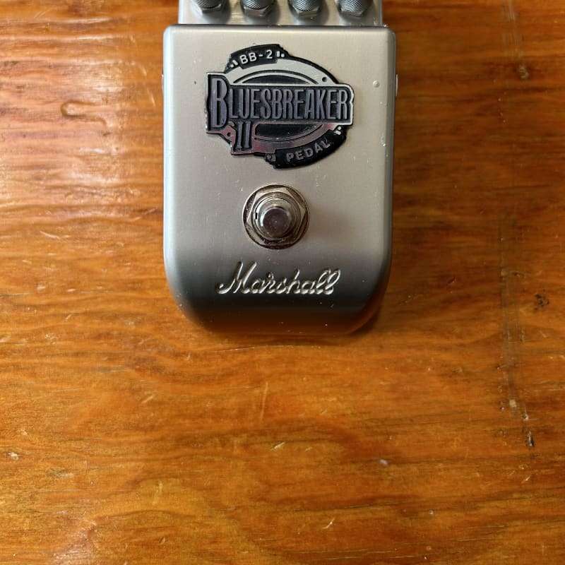 2010s Marshall BB-2 Bluesbreaker II Overdrive Pedal Silver - used Marshall                  Overdrive    Guitar Effect Pedal