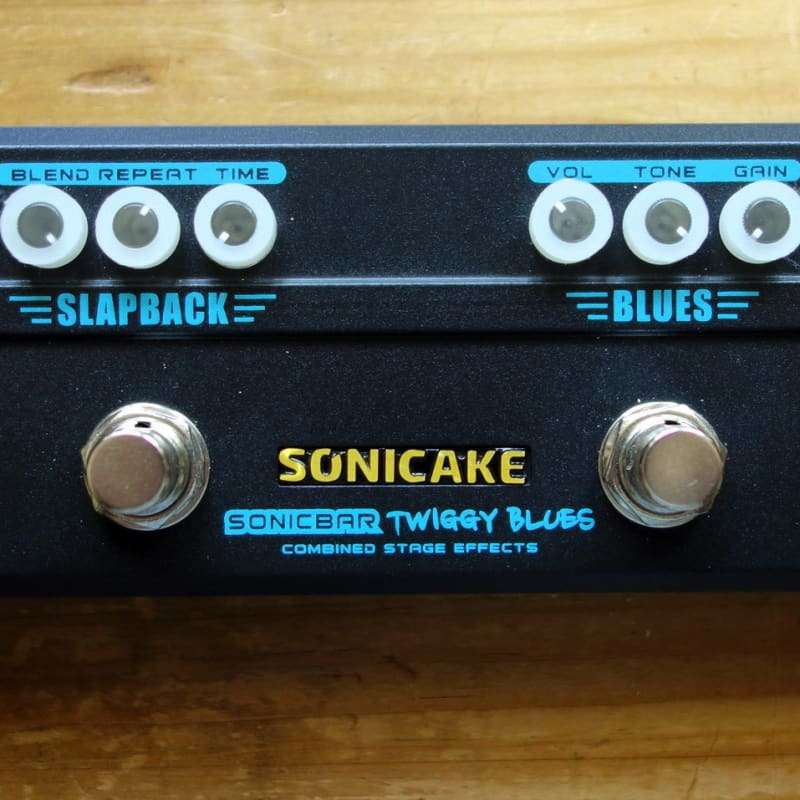 2020s SONICAKE Twiggy Blues Guitar Multi-Effects Pedal Black - used SONICAKE                      Multi-Effects Guitar Effect Pedal