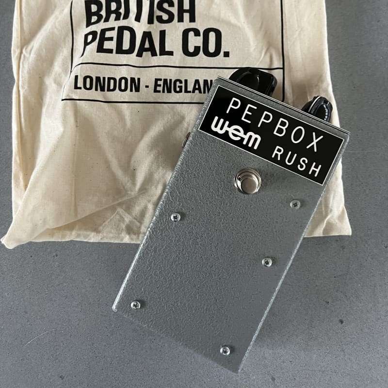 2015 British Pedal Company WEM Pep Box 50th Anniversary 1/50... - used British Pedal Company                     Guitar Effect Pedal Guitar Effect Pedal