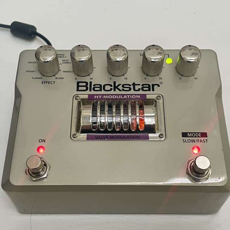 2010s Blackstar HT-Modulation Pedal Silver - used Blackstar               Modulation       Guitar Effect Pedal