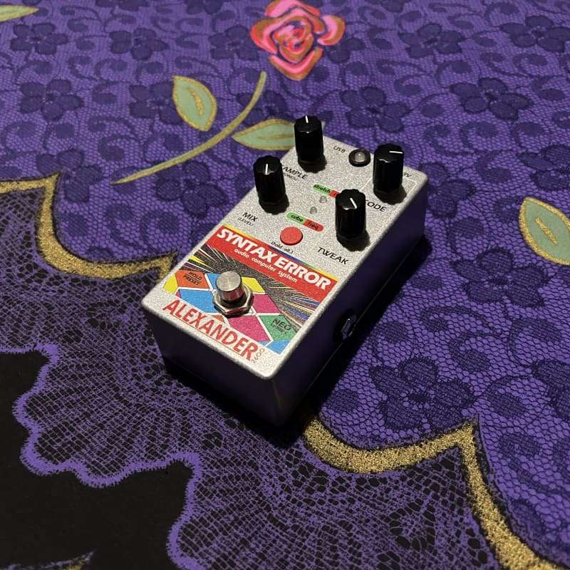 2010s Alexander Pedals Syntax Error Graphic - used Alexander Pedals                     Guitar Effect Pedal Guitar Effect Pedal